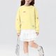 thumbnail image 5 of Sudadera unisex sin capucha, de color liso, con cuello alto y media cremallera, para niños y niñas. Estilo unisex. Cálida y acogedora. Sudadera de poliéster para niña., 5 of 5