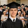 thumbnail image 5 of 2027 Graduation Bachelor Hat Tassel, Durable Fashion Academic Accessory, Versatile Ceremony Decor for PhD Mentor President Graduate Display and Independence Day Holiday Keepsake Gift, 5 of 5