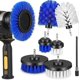 thumbnail image 1 of 8 Pieces Drill Brush, Rotating Brush Cleaning 3 Soft Brushes & 3 Hard Brushes, 1 Round Brush with Extension, Suitable for Cleaning Bathrooms, Kitc, 1 of 5