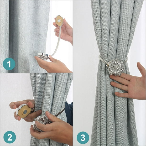 Crochets de poussette pour attacher, clipser ou accrocher des sacs à  couches à votre poussette ou poussette 2pcs