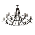 thumbnail image 4 of Meyda Tiffany 154234 Octavia 15 Light 78" Wide Ring Chandelier, 4 of 4