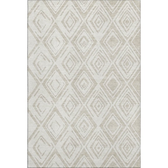 Dalyn Rugs Premium Machine Washable Mayfield AMF737 Beige 3' x 5' Rug