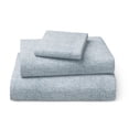 thumbnail image 2 of Mainstays Kids 100% Cotton Percale Bed Sheet Set, Twin, Blue, 3 Pieces, 2 of 8