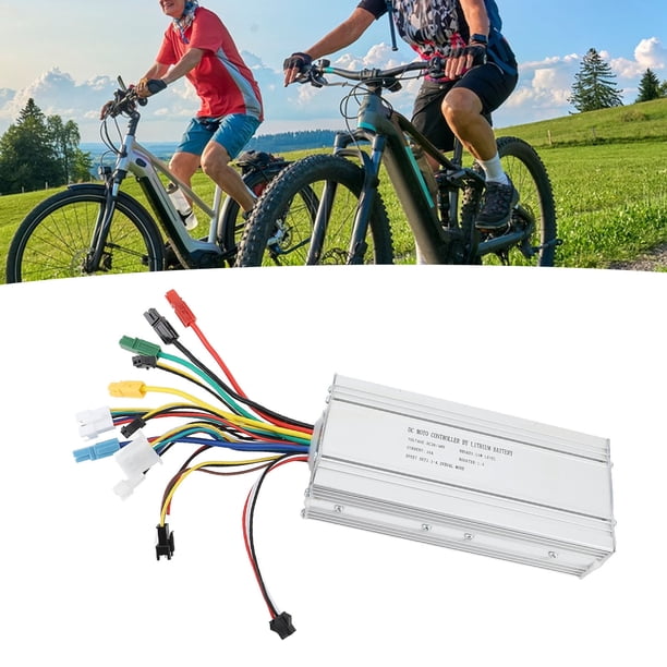 Controlador De CC Sin Escobillas Para Scooter, Controlador De Motor De Bicicleta Eléctrica De Alto Rendimiento 35A Para Motor De 1000W-1500W
