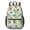 Pioneer Flower Floral-2, variant on Pioneer Flower Floral Print Pattern 17" School Backpacks for Teens,Waterproof Oxford Fabric,S-Shape Padded Straps for School,Travel,Hiking,Camping