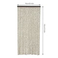 thumbnail image 4 of Boho Natural Wood and Bamboo Beaded Curtain for Doorway Room Divider 74.8 inch Retro, 4 of 15