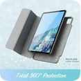 thumbnail image 3 of i-Blason Cosmo Case for New iPad Pro 12.9 Inch (2021 2020 2018 Release), Full-Body Trifold Stand Protective Case Smart Cover with Auto Sleep/Wake & Pencil Holder (Ocean), 3 of 8