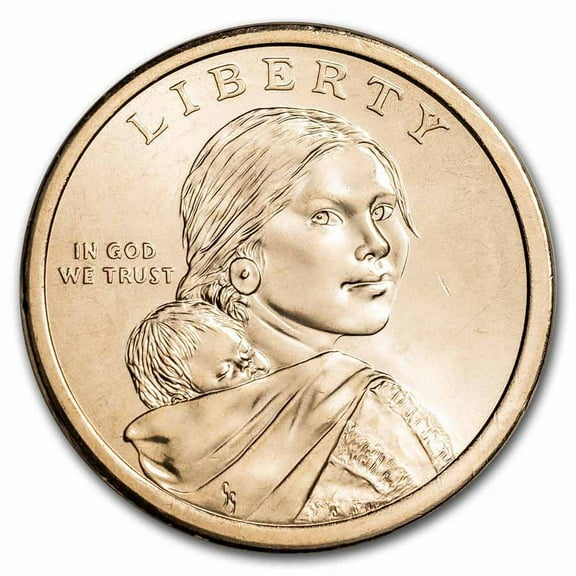 2021-P Native Amer $1 - Eagle Feathers BU