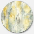 thumbnail image 1 of Designart 'Summer Shower' Glam Metal Circle Wall Art, 1 of 3