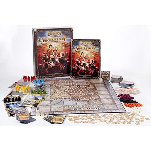 Dungeons & Dragons: Lords of WaterDeep Board Game Dungeons & Dragons Dungeons & Dragons