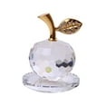 thumbnail image 2 of Crystal s Pisapapeles, Figuras coleccionables Zulema estatuilla de manzanas de cristal, 2 of 8