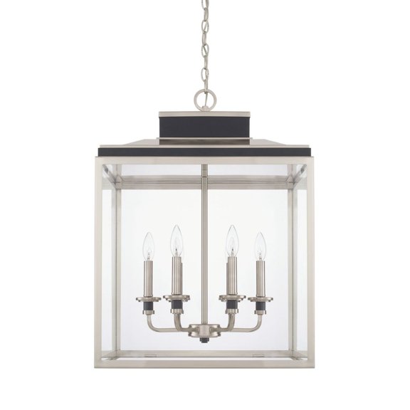 6 Light Foyer In Transitional Style 19.75 High By 27.5 Wide     -Traditional Installation Capital Lighting 525261Bt