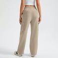 thumbnail image 4 of Resicozy Cargo Sweatpants for Women 2026 Baggy High Waisted Joggers Sweat Pants Athletic Pants with Pockets Khaki 2XL, 4 of 5