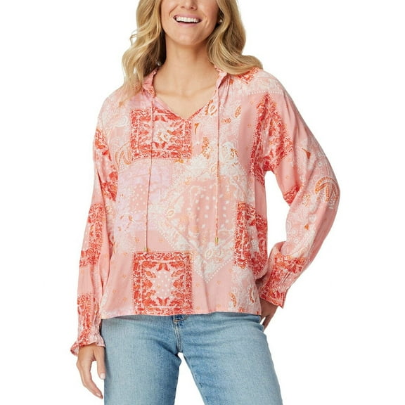 Roller Rabbit womens Maisie Patchwork Jay Top, xs, Pink