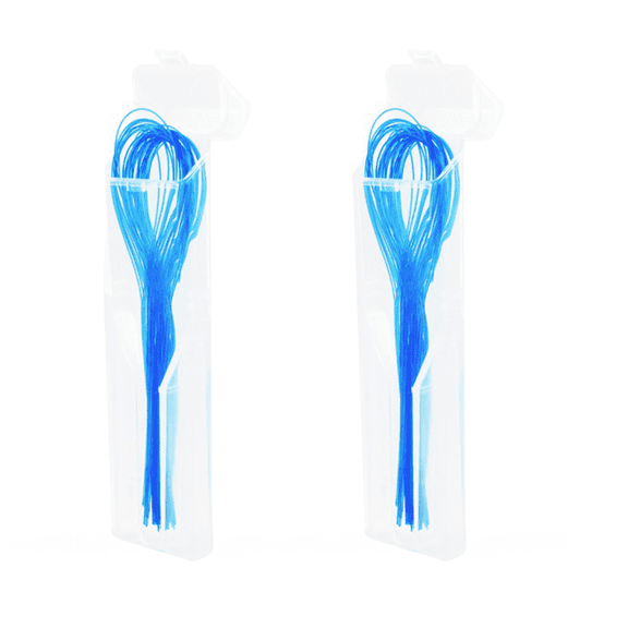 ACDANC 70 Pcs Floss Threaders Dental Floss Threaders for Crown Brace Bridge Implant Hoop Correct Floss for Braces