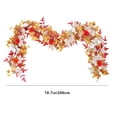 thumbnail image 3 of Iumwxz up to 45% off Rose Pumpkin Rattan Festival Rice Simulation Maple Leaf Thanksgiving Decoration, 3 of 6