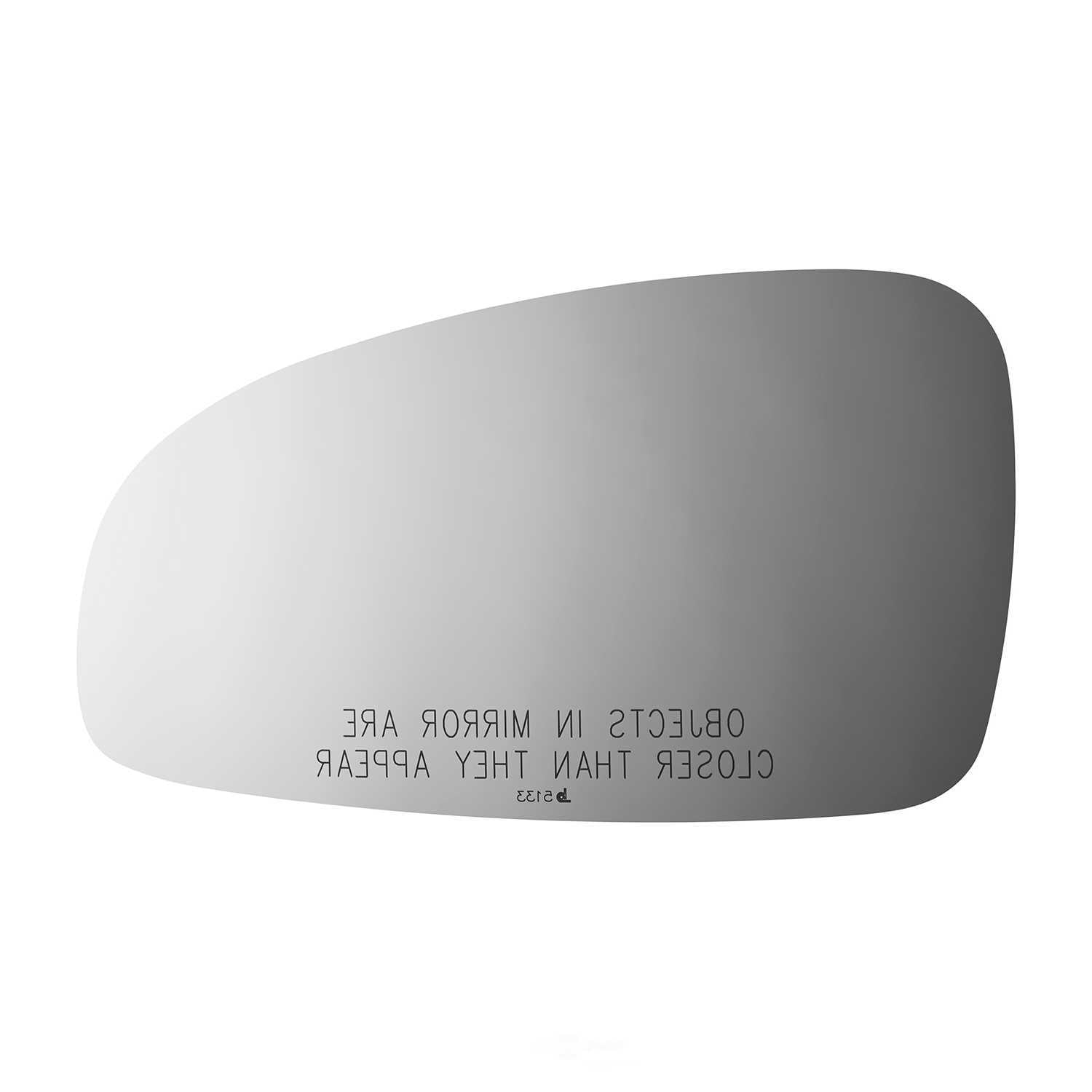 Burco Side View Mirror Replacement Glass - Clear Glass - 5133