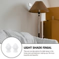 thumbnail image 4 of MasteelfCA 2Pcs Table Light Finial Decors Simple Lampshade Holder Knobs Light Accessories, 4 of 7
