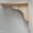 Wood color, variant on MRLESS Wooden Triangular Wall Bracket Triangle Shelf Bracket Decorative Shelf Brackets For Wall Shelf Support Wood Shelf Bracket Floating Shelf Bracket
