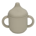 thumbnail image 1 of Taza de entrenamiento con asas, taza de silicona a prueba de derrames, taza con boquilla de silicona, taza de entrenamiento de silicona, rendimiento sólido, 1 of 9