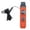 A004- Orange, variant on Emergency 7-in-1 Multi-Function Whistle Black, Portable Survival Gear for Outdoor Activities, Camping Hiking Hunting Sports Safety, 1PC Emergency Whistle for Kids Adults