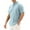 Light blue, variant on Floenr Mens T Shirts,Men's Summer Cotton Linen Solid Color Casual Short Sleeve Shirt