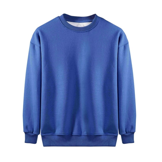 Tranfacy Chandail pour Filles et Tout-Petits, Chandails à Enfiler pour Enfants, Chandail à Capuche en Velours Uni à Manches Longues et Col Rond pour Enfants