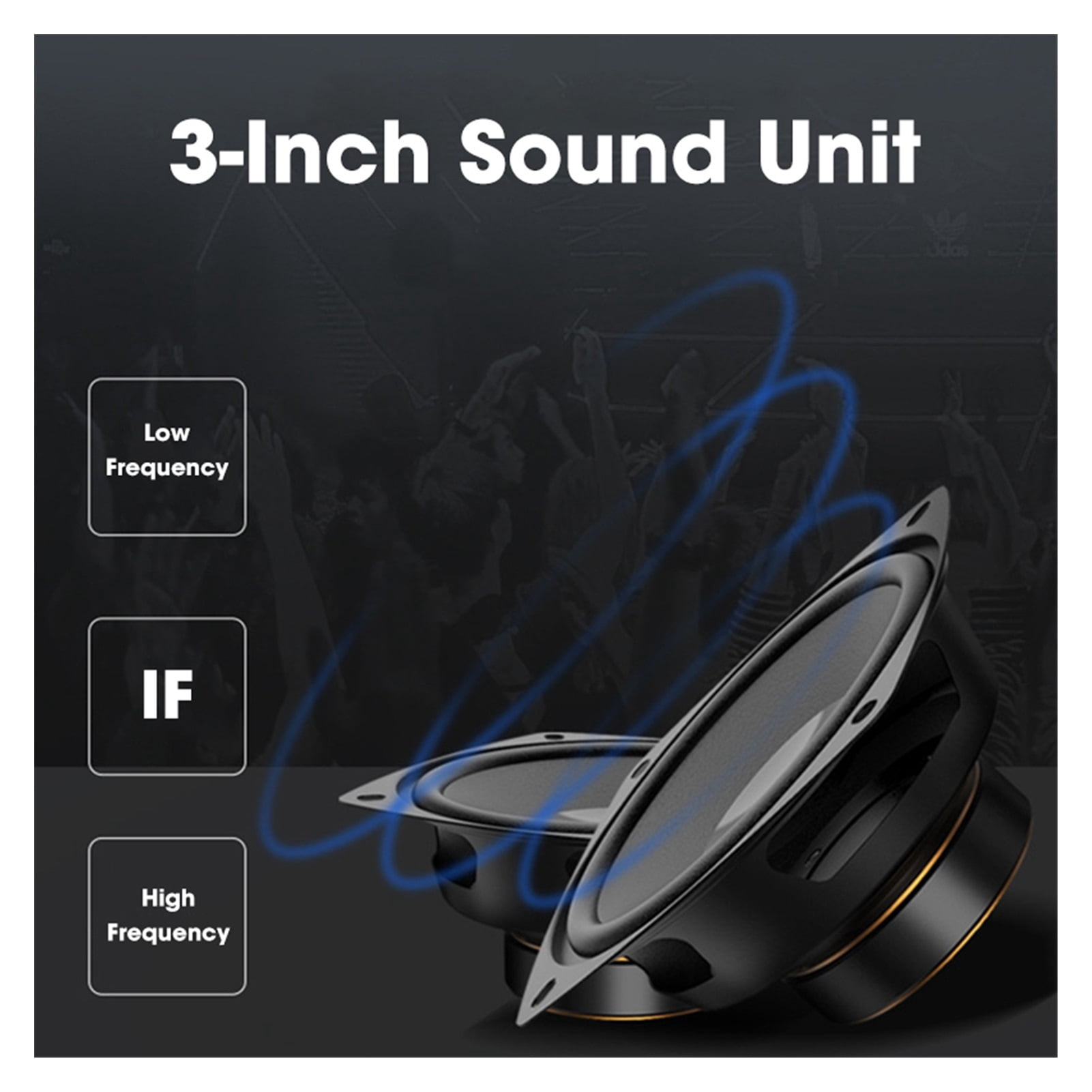 4D Surround Computer Speakers For Laptop Stereo Bass Sound Subwoofer Column Soundbar HIFI Music System Not Bluetooth Speaker USB