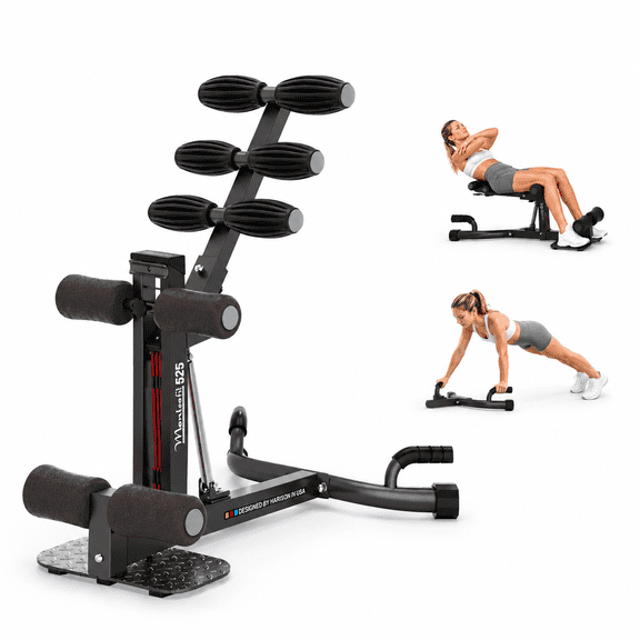 HARISON 3-in-1 Squat Machine, Multi-Functional Home Gym Equipment