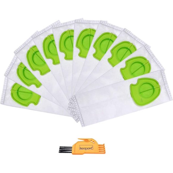 Replacement Bags for Gtech Pro Bagged Cordless Vacuum Cleaner ATF301, 10 Pack
