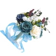 thumbnail image 4 of Ramo de flores artificiales Matsuzay para boda portátil Azul, 4 of 6