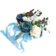 thumbnail image 2 of Ramo de flores artificiales Injueey para boda hogar hotel decoración interior exterior azul, 2 of 6
