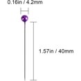 thumbnail image 2 of 1200 Pieces Sewing Pins Multicolor Head Pins Straight For Dressmaker Jewelry Decoration Sewing Projects(1.57inch), 2 of 4
