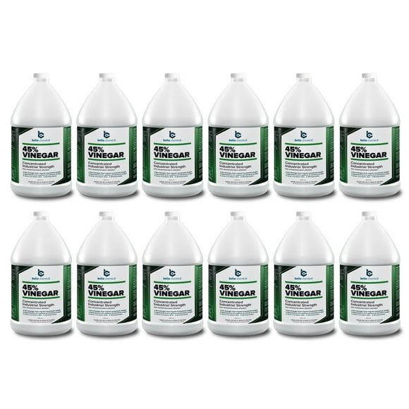 45% Pure Vinegar - Concentrated Industrial Grade (12-Gallons)