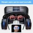 VR Headset with Remote Controller,HD 3D Glasses Goggles Virtual Reality Headset, for VR Games