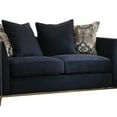thumbnail image 4 of Acme Furniture Loveseat (w/4 Pillows), Blue Fabric 52831, 4 of 7