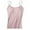 Pink, variant on Ruimatai Women's Camisole Tops with Built in Bra Seamless Padded Tank Top Comfortable Stretchy Sleeveless Undershirt for Ladies