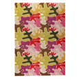 thumbnail image 1 of MAT Orange NOVJIGPIN052076 Jigsaw Pink & Multi Color Rectangle Area Rug- 5 ft. 2 in. x 7 ft. 6 in., 1 of 1