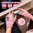 thumbnail image 6 of 2pcs -Heating Winter Gloves with Heating Wrist Guards - Thermal, Windproof Cold-Proof Hands Warmer Suitable for, Outdoor Sports, Commuting - - Portable Heating Gloves, 6 of 10