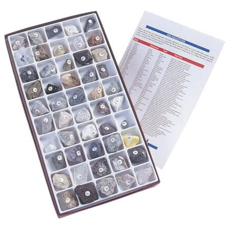 Geoscience 308653 Scott Resources USA Rock & Mineral Collection - Set of 50
