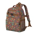 thumbnail image 2 of Colorful Rainbow Tie Dye Spiral Pattern Backpack for School,Cute School Bag,Schoolbag with Adjustable Shoulder Straps & Padded Back,15.25"x11.5"x5.25", 2 of 5