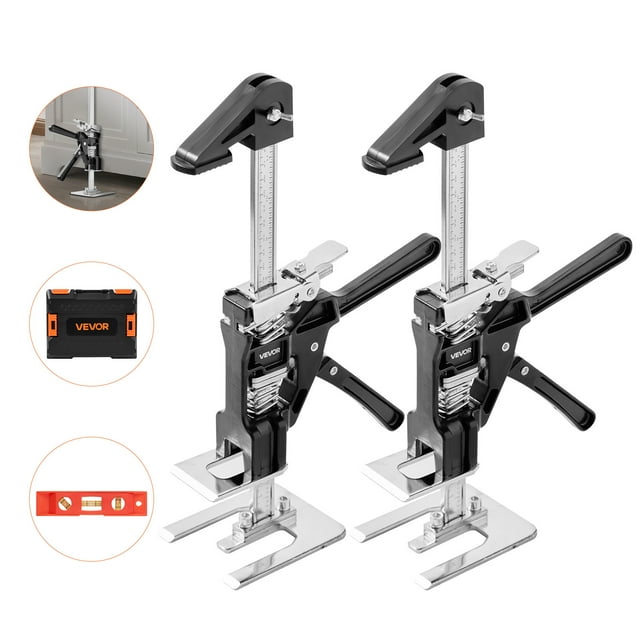 VEVOR Labor Saving Arm Jack 2 PCS 440lbs Capacity 2 Modes Lifting up to 6.5" Black