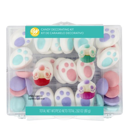 Wilton Easter Bunny Feet and Tails Icing Decorations