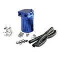 thumbnail image 1 of Tignapoo Universel 300ml Récupérateur d'Huile Moteur en Alliage d'Aluminium pour Réglage de Voiture - Bleu, Sans Filtre à Air, Réservoir de Collecte d'Huile Durable avec Système de Déflecteur pour Récupération de Gaz, 1 of 6