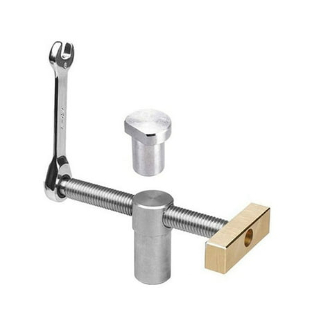 

Woodworking Adjustable Desktop Clip with 19mm Dog Holes Stop Clip Clamp Fixture Joinery Carpenter Tools