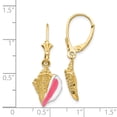 thumbnail image 3 of 14K Yellow Gold Earring Drop & Dangle Women'S 32 mm 11, 3 of 3