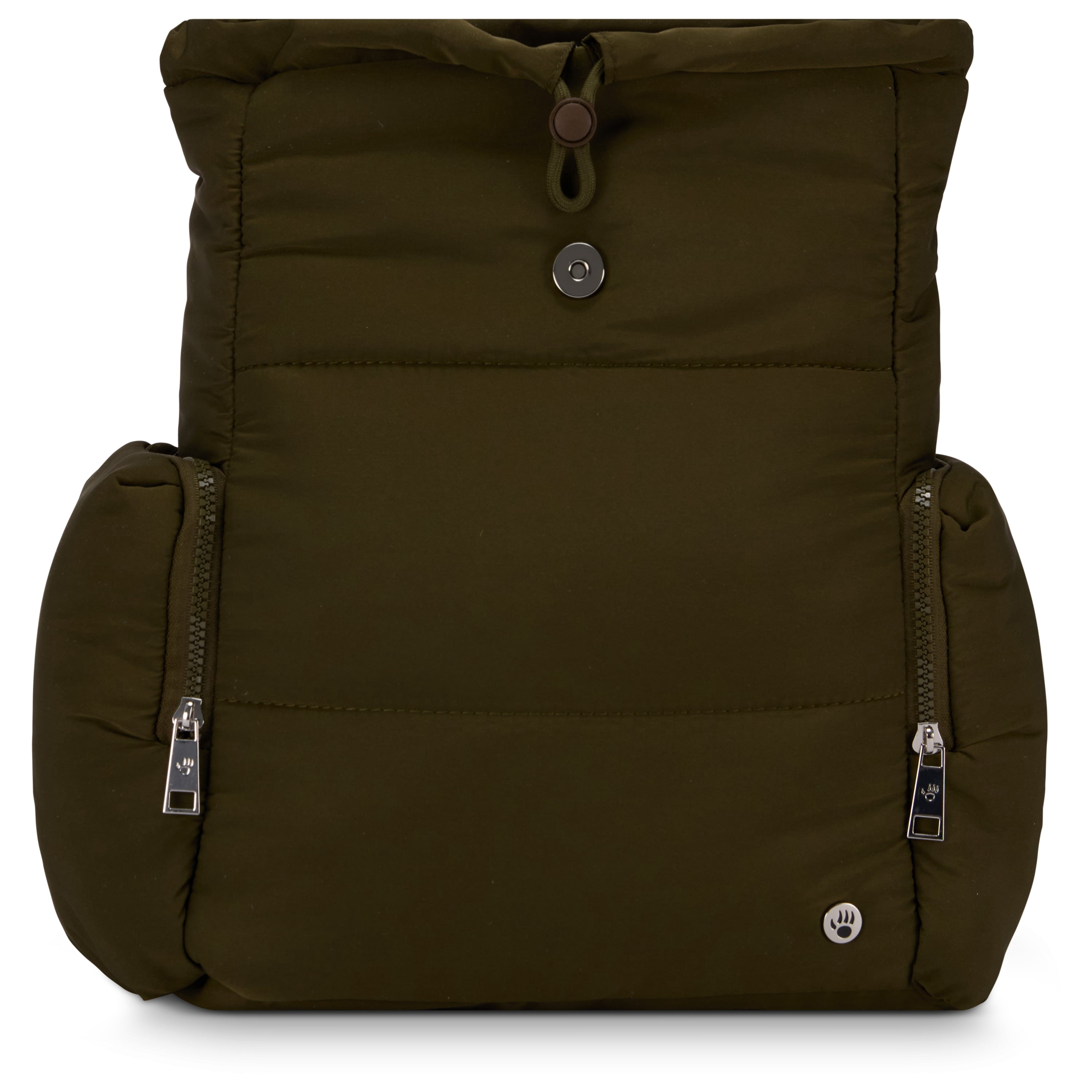 Bearpaw Backpack - Puffy Quilted Bag Stylish and Comfortable Laptop Bag for Women, Perfect for Work, Travel & School
