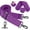 Purple, variant on 60 Inch  Strap with Removable Ultra-Thick Pad, Adjustable Buckles  Crossbody Strap for Luggage Bag