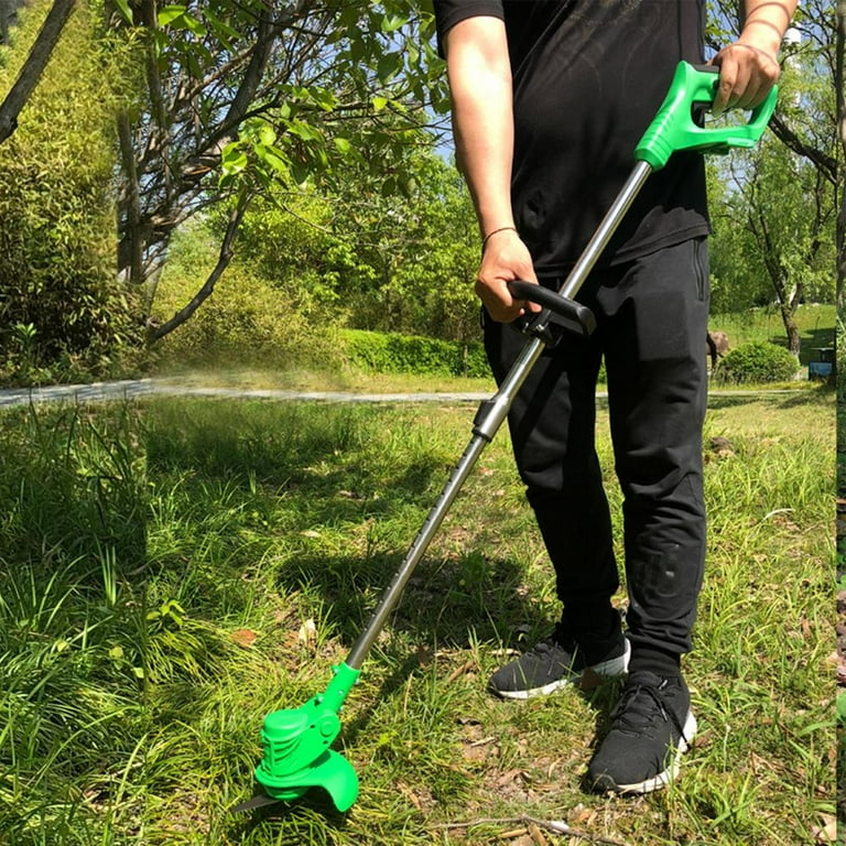 Best battery operated brush cutter sale
