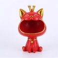 thumbnail image 2 of Llavero Estatuilla Almacenamiento Escultura Fortune Cat Entrada Artesanía Resina Artículos No Tóxicos Inofensivos Suministros para El Oficina Cafetería, 2 of 9